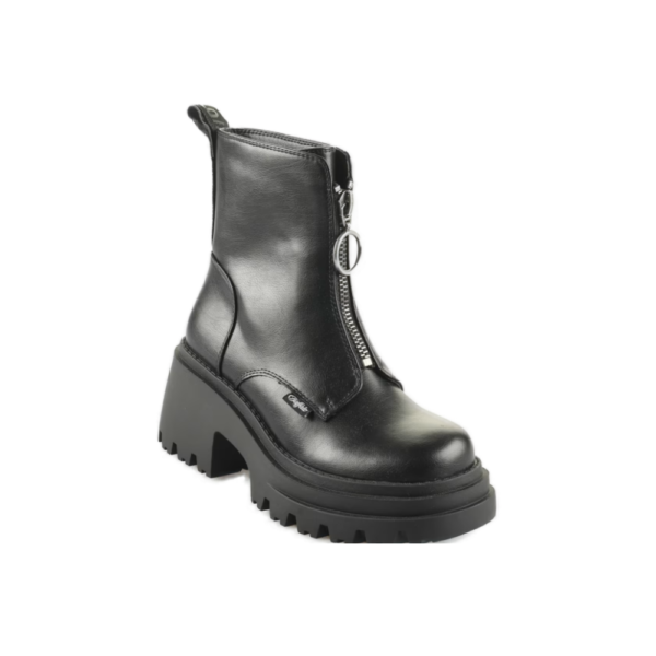 Γυναικεία μποτάκια platform Buffalo Bravr Zip Boots σε μαύρο χρώμα διαθέσιμο στο ns97.gr Kastoria.