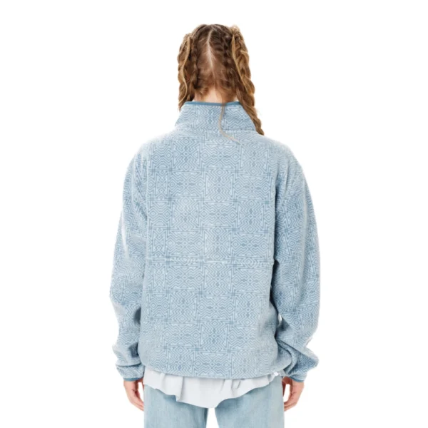 Γυναικεία ζακέτα φλίς Emerson Half-Zip Fleece σε σιέλ χρώμα διαθέσιμη στο ns97.gr διαθέσιμο στο ns97.gr Kastoria.