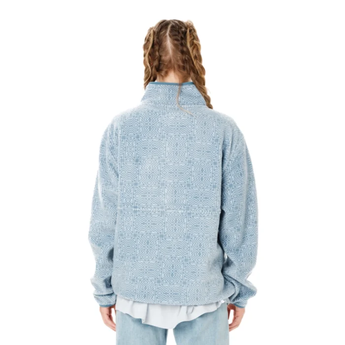 Γυναικεία ζακέτα φλίς Emerson Half-Zip Fleece σε σιέλ χρώμα διαθέσιμη στο ns97.gr διαθέσιμο στο ns97.gr Kastoria.