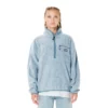 Γυναικεία ζακέτα φλίς Emerson Half-Zip Fleece σε σιέλ χρώμα διαθέσιμη στο ns97.gr διαθέσιμο στο ns97.gr Kastoria.