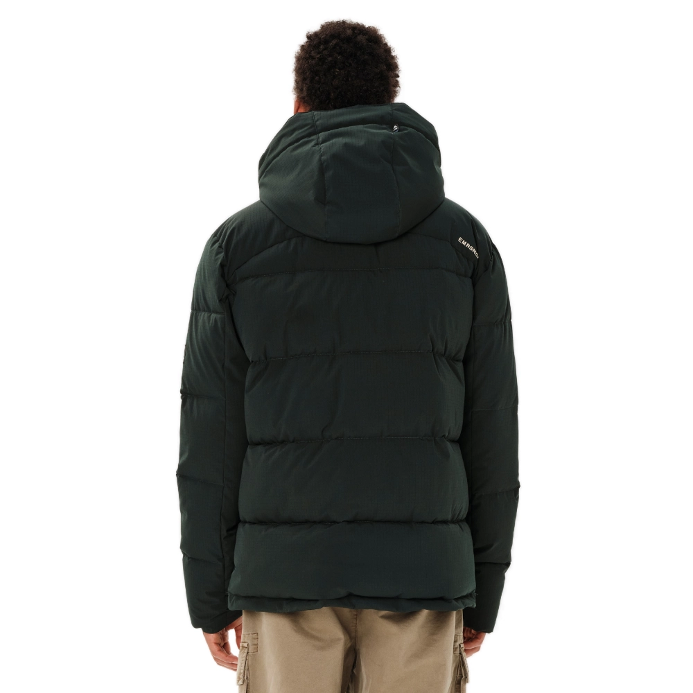 Ανδρικό χειμερινό μπουφάν puffer Emerson Puffer Jacket σε forest πράσινο χρώμα διαθέσιμο στο ns97.gr Kastoria