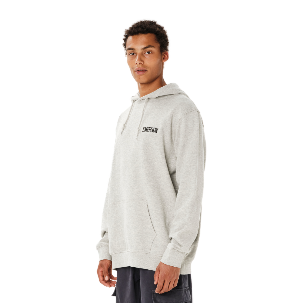 Ανδρικό φούτερ με κουκούλα Emerson Responsible Living Hoodie σε grey ml χρώμα διαθέσιμο στο ns97.gr Kastoria.