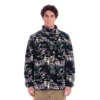 Ανδρική ζακέτα φλίς Emerson Zip Fleece σε πολύχρωμο multicolor off black μοτίβο διαθέσιμη στο ns97.gr Kastoria