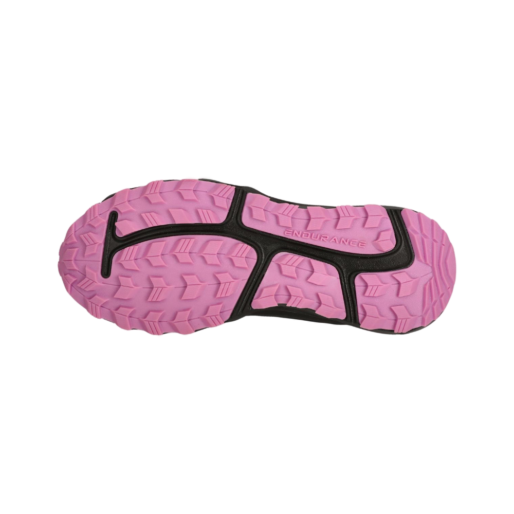 Γυναικεία αδιάβροχα παπούτσια outdoor Endurance Ferill με quick lacing σε μαύρο χρώμα με ροζ λεπτομέρειες διαθέσιμο στο ns97.gr Kastoria.