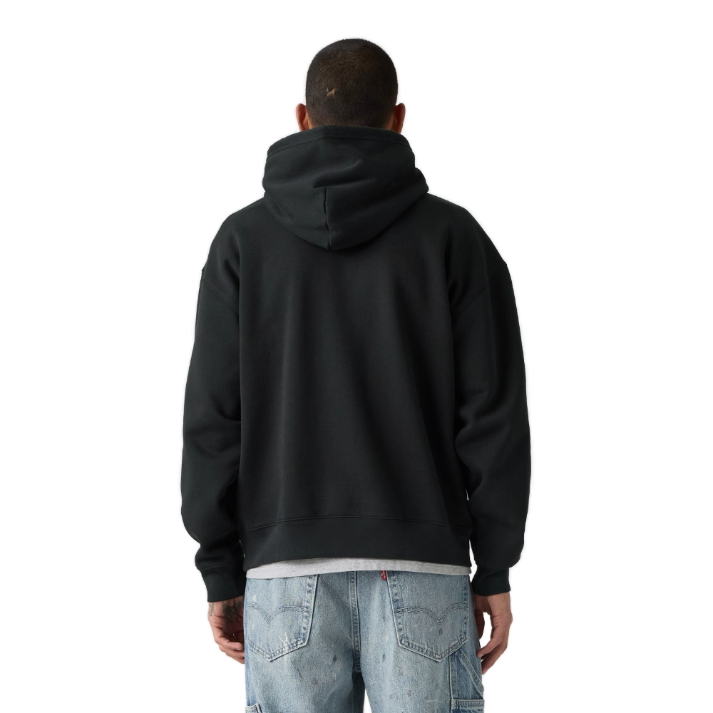 Ανδρικό φούτερ με κουκούλα Levi's Workwear PO Hoodie σε μαύρο χρώμα διαθέσιμο στο ns97.gr Kastoria.