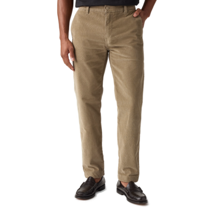 Ανδρικό κοτλέ παντελόνι Levi's XX Chino Standard Taper σε μπεζ timber wolf χρώμα διαθέσιμο στο ns97.gr Kastoria.