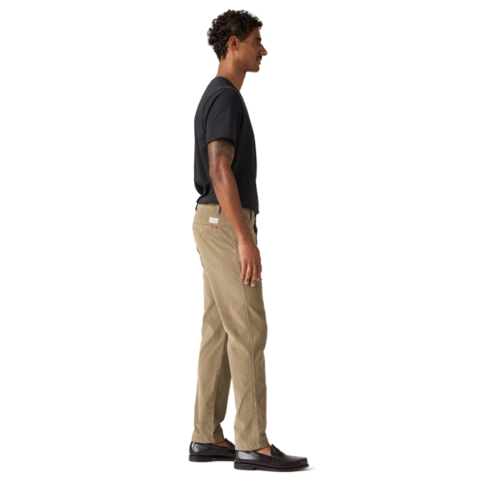 Ανδρικό κοτλέ παντελόνι Levi's XX Chino Standard Taper σε μπεζ timber wolf χρώμα διαθέσιμο στο ns97.gr Kastoria.