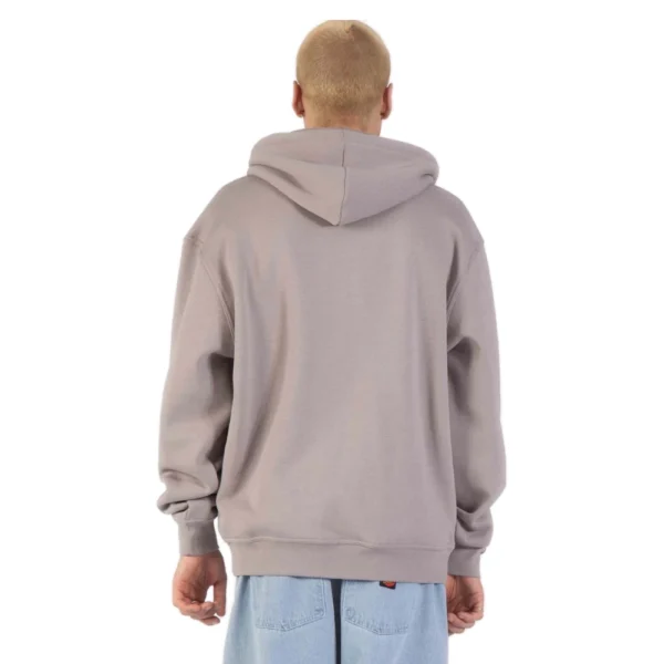 Ανδρική ζακέτα φούτερ με κουκούλα Santa Cruz Classic Strip Fade Zip Hoodie σε warm grey γκρι χρώμα διαθέσιμη στο ns97.gr Kastoria.