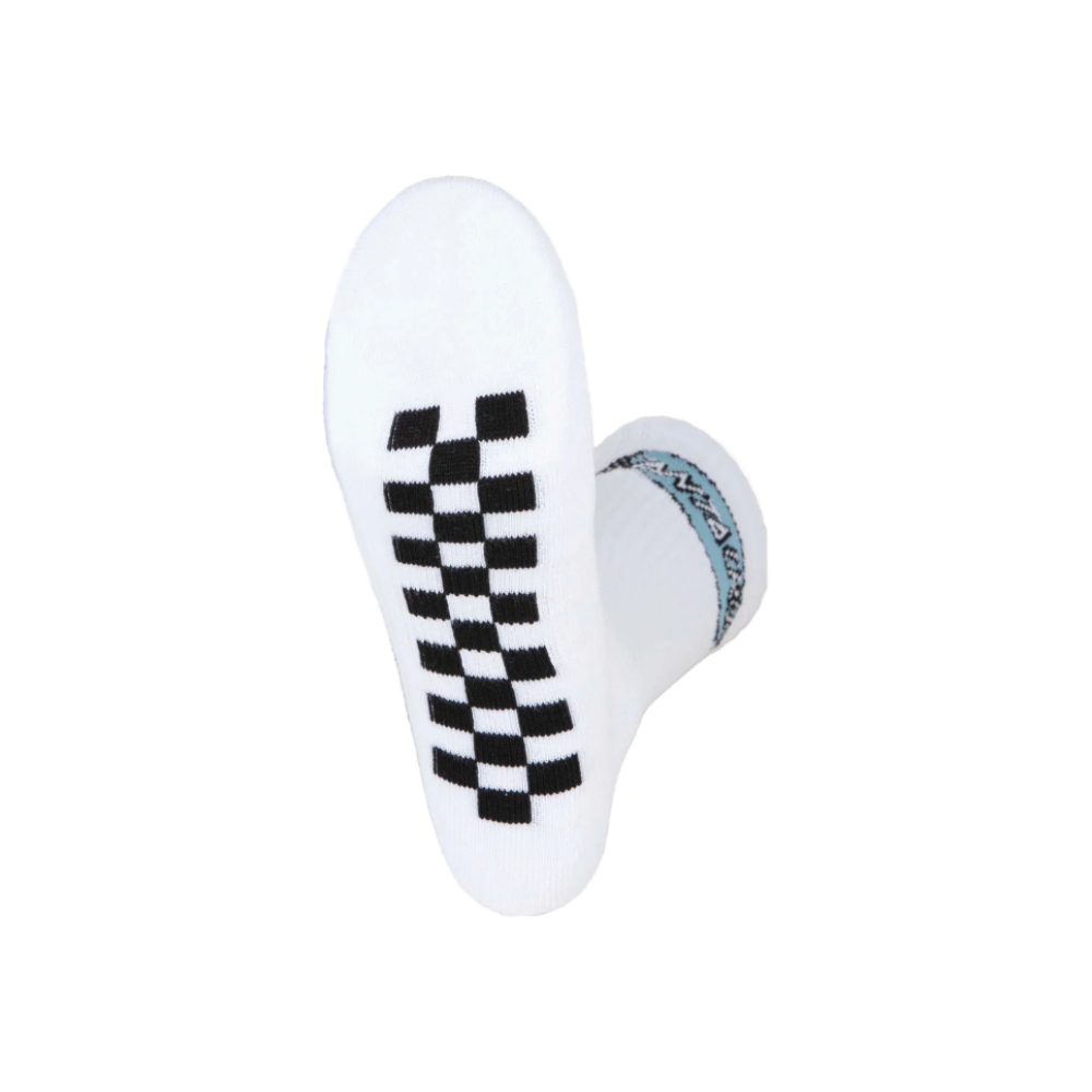 Σετ ψηλές κάλτσες Santa Cruz Finish Line 2-Pack σε μαύρο και λευκό χρώμα διαθέσιμο στο ns97.gr Kastoria.