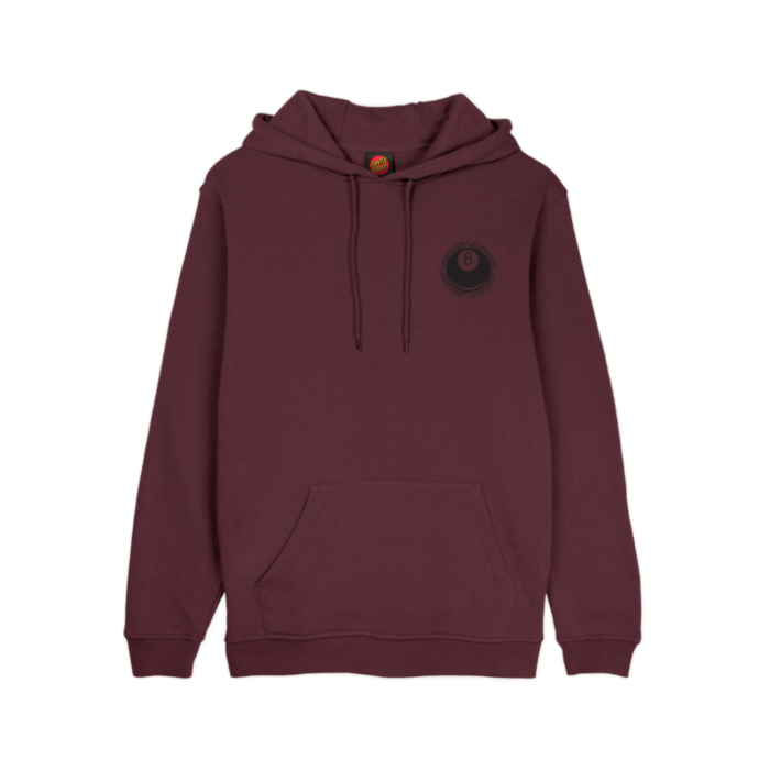 Ανδρικό φούτερ με κουκούλα Santa Cruz Winkowski Hachi Ball Hoodie σε dark plum χρώμα διαθέσιμο στο ns97.gr Kastoria.