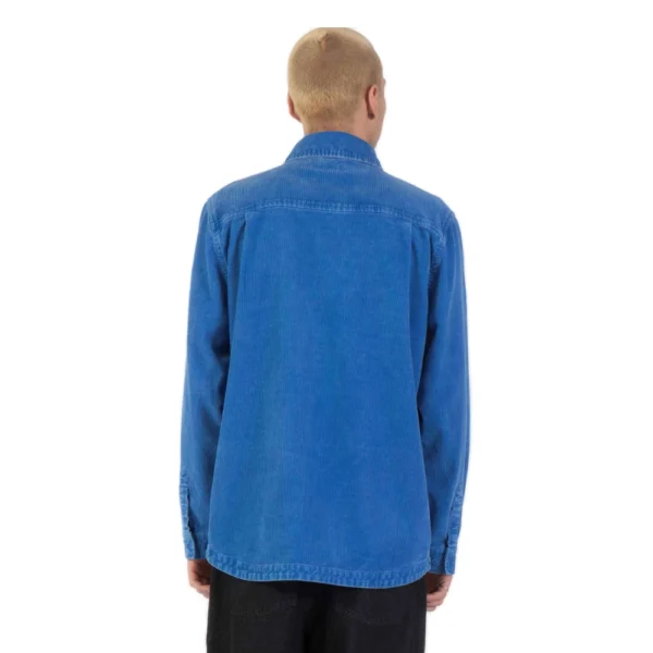 Ανδρικό κοτλέ πουκάμισο Santa Cruz Jimi Cord Shirt σε sapphire μπλε χρώμα διαθέσιμο στο ns97.gr Kastoria.