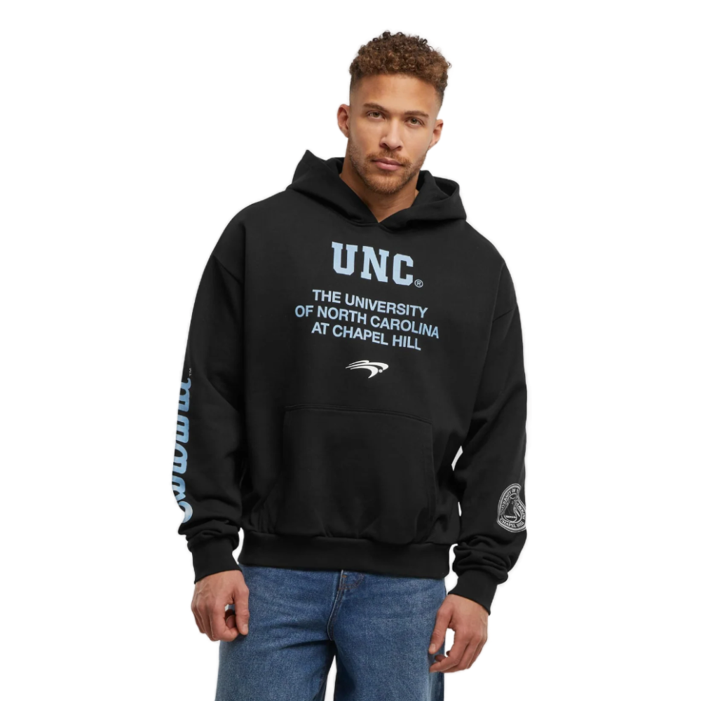 Ανδρική φούτερ μπλούζα με κουκούλα Upscale North Carolina Multi Logo σε μαύρο χρώμα διαθέσιμο στο ns97.gr Kastoria.