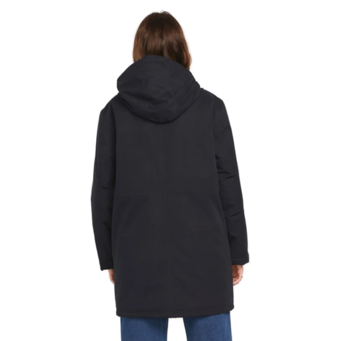 Γυναικείο παρκά μπουφάν Volcom Somestone 10K Parka σε μαύρο χρώμα διαθέσιμο στο ns97.gr Kastoria.