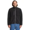 Ανδρική ζακέτα sherpa Volcom Storm Stone Zip Fleece σε asphalt black χρώμα διαθέσιμη στο ns97.gr Kastoria.