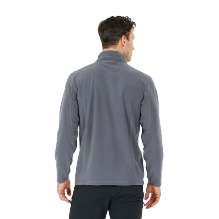 Ανδρική ζακέτα φλίς Whistler Romark Zip Fleece σε γκρι χρώμα διαθέσιμη στο ns97.gr Kastoria.