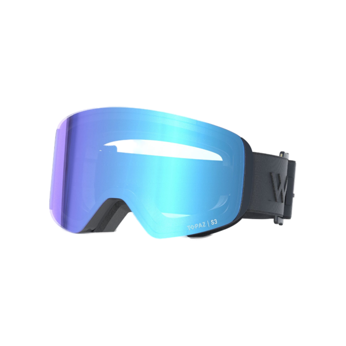 Παιδική μάσκα σκι Whistler Corbier Topaz Jr σε black swiss blue χρώμα διαθέσιμη στο ns97.gr Kastoria.